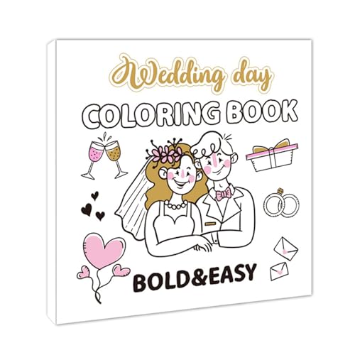Libros para colorear de boda para niños, manteles individuales para colorear para el día de la boda, 40 páginas para colorear de boda, juegos de boda, recepción para niños de más de 4 años