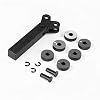 Knurling-tools 7pcs Dual Wheel Opruwen Tool Kit 7pcs 0.5mm 1mm 2mm Wheel Linear Pitch ribbel Set stalen draaibank Cutter…
