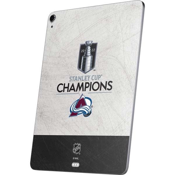Skinit Decal Tablet Skin Compatible with iPad Air 11in (2024-2025) - Officially Licensed NHL 2022 Stanley Cup Champions Avalanche Design