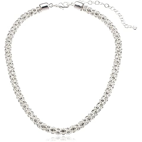 Napier Crystal Collar Necklace Cover