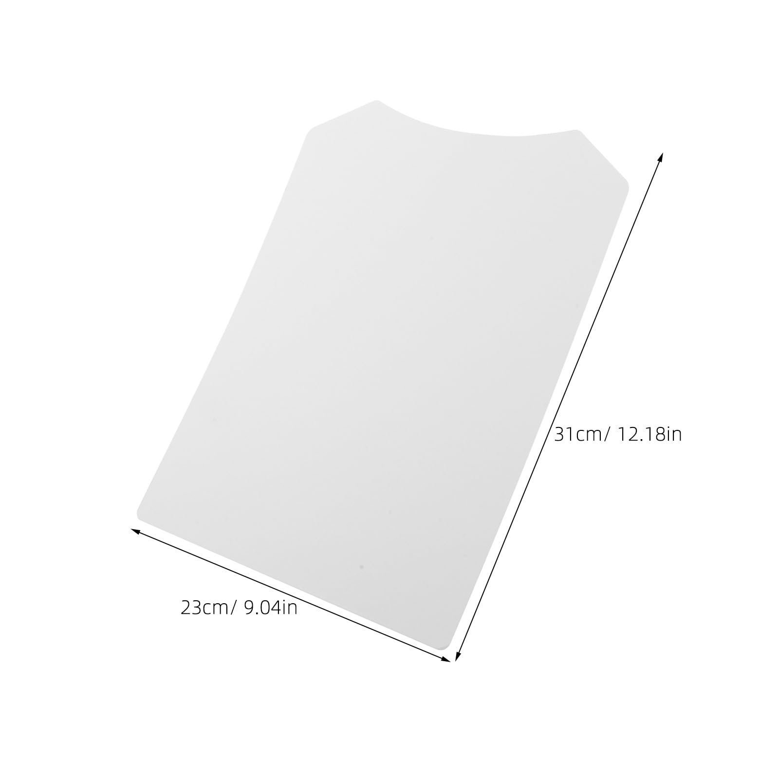 GALPADA 50 Stück Kleiderverpackungskarton aus Weißem Papier 23x31cm mit Formunterstützung zur Hemd und T-Shirt Organisation Beim Versand und Wäscheordnen