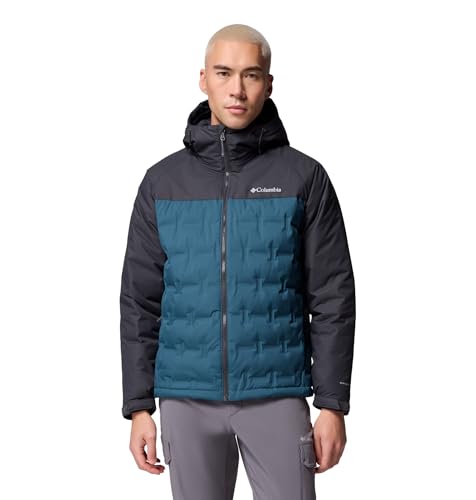 Image of Columbia Men Omni-Heat Inifnity Grand Trek II Hooded Hiking and Trekking Down Jacket