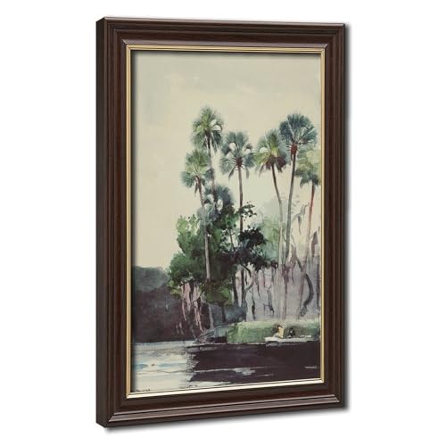 Impression sur toile Homosassa River cadre suspendu bois déco murale salon