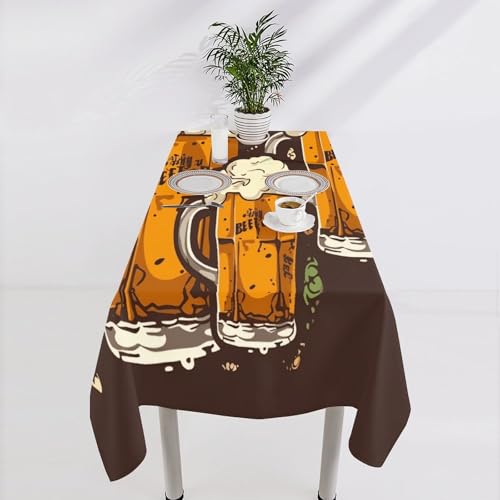 Nappe en lin pour table de Noël et repas de vacances en famille