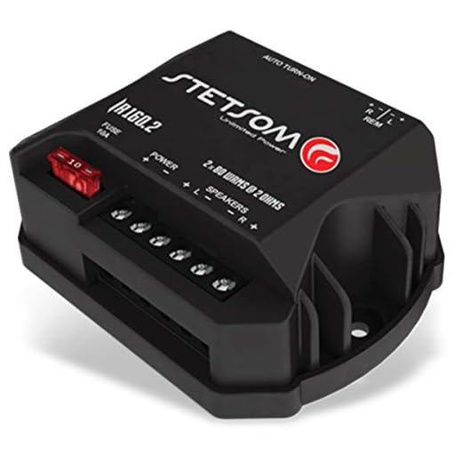 Amplificador Digital Stetsom 160W 2 Canais 2 Ohms