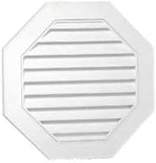 Gable Vent 22in Wht Octgn Vnyl