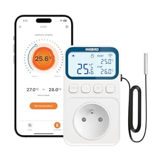 Inkbird C236T prise thermostat WiFi 3680 W avec sonde IP67