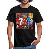 Das hochwertig verarbeitete, gerade geschnittene Herren-T-Shirt von Gildan mit rundem Halsausschnitt ist für Maschinenwäsche bei 30°C geeignet