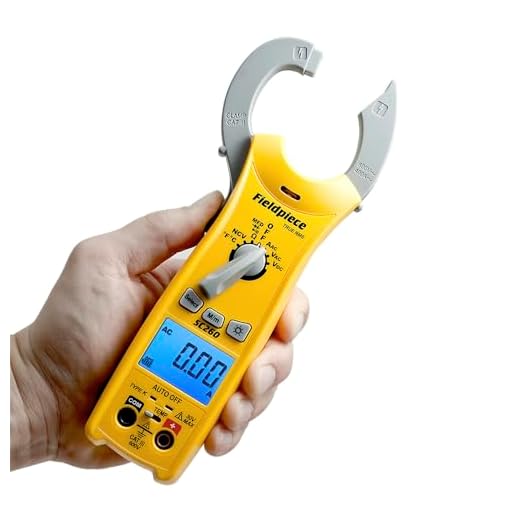 How to test a pressure washer capacitor True RMS HVACR Clamp Multimeter SC260