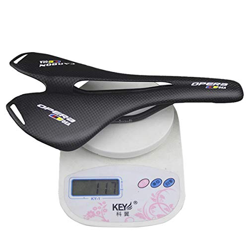 image for Opera Bike Seat - Ultralight and Strong 3K Full Carbon Fiber Saddle Ro