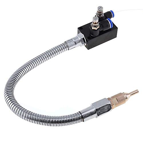 Chgimposs Mist Coolant Lubrication Spray System With Check Valve And Stainless Steel Flexible Pipe For Metal Cutting Engraving Cooling Machine/Air Pipe Cnc Lathe Milling Drill thumb #7