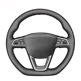 volantes seat leon fr La cubierta del volante del automóvil está hecha de material de cuero, que es ecológico, inodoro, resistente a altas temperaturas, resistente a bajas temperaturas, resistente a la abrasión, resistente a los arañazos y de larga vida útil.