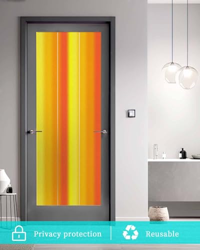 Película Para Ventana Privacy Amarilla 19.6x39.3 Pulg miniatura 5