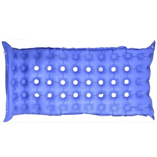 Colchón antiescaras, cojín inflable para úlceras por presión, diseño transpirable para recuperación postoperatoria, capacidad de carga de 135 kg