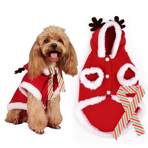 Disfraz navideño para perro tamaño grande