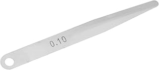 Feeler Gauge, 5pcs Metric Thickness Feeler Gauge, Gap Measuring Tool, Machinist Tools for Measuring Gap Width/Thickness(0.1mm)