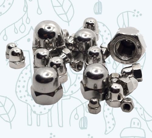 M4 Dome Nuts Marine Grade Acorn Style in A4 Stainless Steel 316 Corrosion Resistant Fasteners (Pack of 20) - Image 4