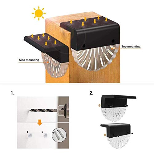 homozy Ao ar livre à prova de Intempéries LEVOU Passo Luz Solar Dois Modos de Iluminação Mais Resist