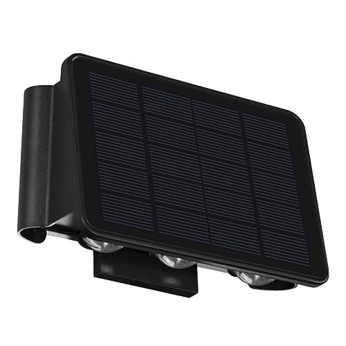 Éclairage Up-Down LED Lampe Solaire Mur Lavage Lumières Étanche Extérieur Cour