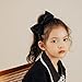 KuuGuu 4 PCS Velvet Red Bow Headband for Women Black Bowknot Headbands Fashionable Non-slip Bow Hair Clips Girls Hair Accessories Headpiece for Christmas Party Role Play Party Costume Decoration