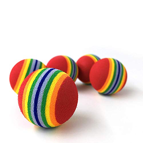 Striped Pet Chewing Biting Chasing Puppy Dog Cat Play Fetch Toy 6 8Cm 2 67 Pet Supplies Cost-