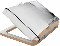 Apoio de Leitura Ergônômico - Suporte Ajustável Livros, Melhora a Postura Durante o Estudo e Trabalho