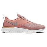 Material exterior: Sintético Nike Odyssey React 2 Flyknit, Zapatillas de Correr Mujer, Rosa (Pink Quartz/Pumice/Platinum Tint/Celestial Gold 602), 38 EU