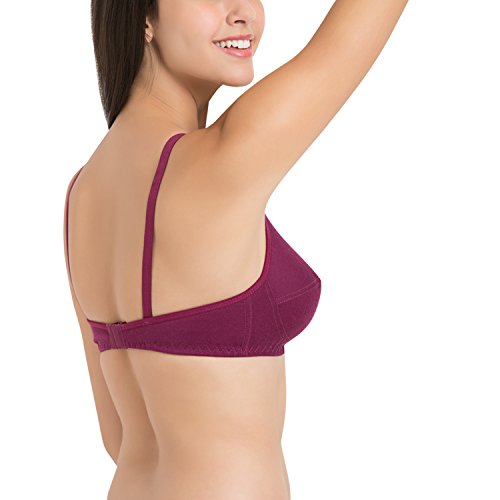 Image of Souminie Women's Cotton Full Cup Non Padded Non Wired Bra
