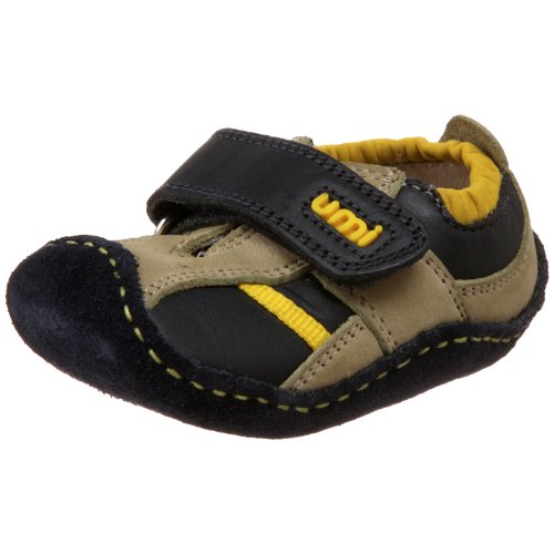 Umi Tadpole Monk Strap (Infant/Toddler),Ocean/Taupe,16 M EU (1 M US Infant)