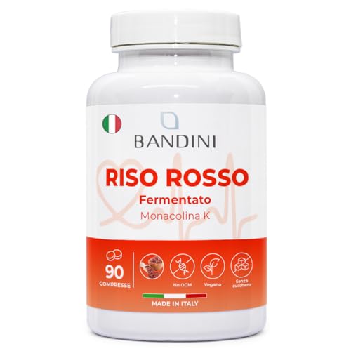 Bandini Riso Rosso Fermentato Integratore 90 Compresse