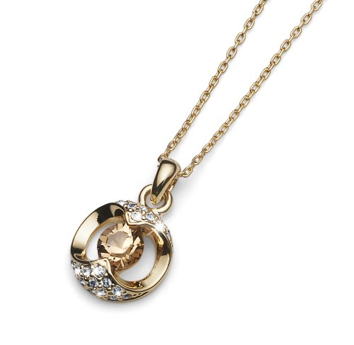 Preisvergleich Produktbild Oliver Weber Damen-Anhänger Kristall Mehrfarbig 40.25 cm - 9351G