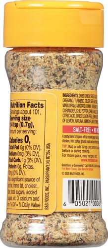 Dash AC224613 Salt-Free Seasoning Blend, Lemon Pepper thumb #2