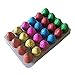 Jofan 24pcs Novelty Magic Large Size Crack Easter Dinosaur Eggs Hatching Toy with Mini Toy Dinosaur Figures Inside