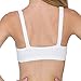 Cottonique Women's Hypoallergenic Slimfit Pullover Bra Made from 100% Organic Cotton (7, Natural)
