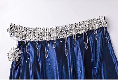 Conjunto de 3 peças de roupas femininas para dança do ventre