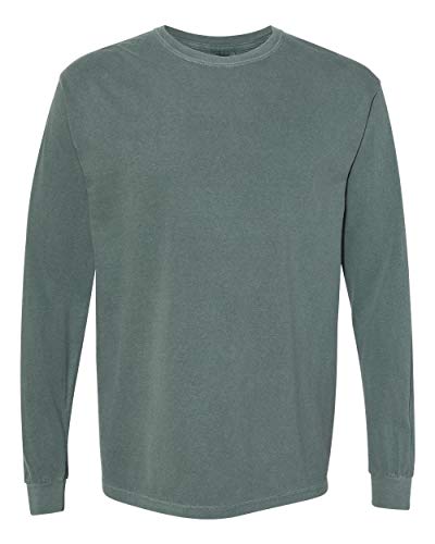 Comfort Colors Adult Long Sleeve Tee, Style 6014, Blue Spruce, XX-Large