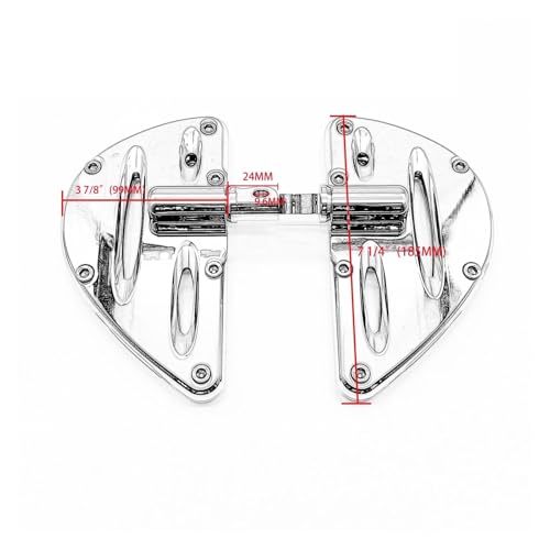 Pied de pédale de moto et plancher étiré haut de gamme pour Road Glide - 5