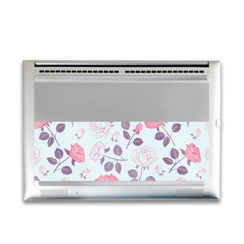 Image of Glossy Glitter Gaming Skin Compatible with HP Envy x360 16 inch (2023) - Vintage Floral - Premium 3M Vinyl Protective Wrap Decal Cover - Easy to Apply | Crafted in The USA by MightySkins