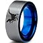 Blue Grey Flat Tungsten