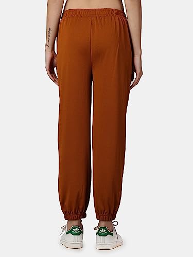 Image of POPWINGS Casual Solid Joggers for Women || Loose Fit Joggers for Women ||Joggers for Summer Wear