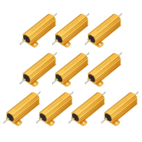 uxcell 10pcs 50W 500 Ohm 5% A~jEnEWOP[XRARXN[^bvV[V}EgAS[h
