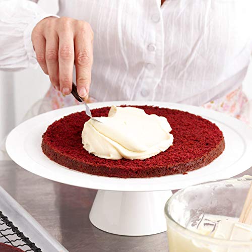Image of 4PCS Offset Cake Icing Spatula Set 4 inch 6 inch 8 inch 10 inch with Wooden Handle