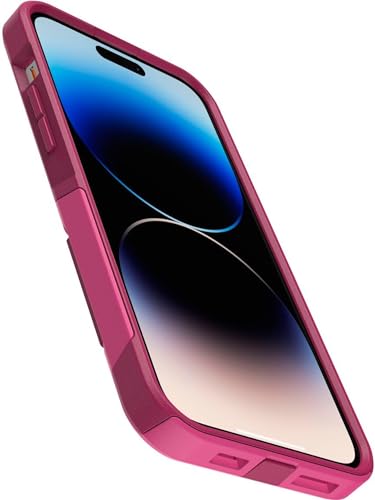 Coque iPhone 14 Pro Max OtterBox Commuter rose avec protection d'objectif robuste