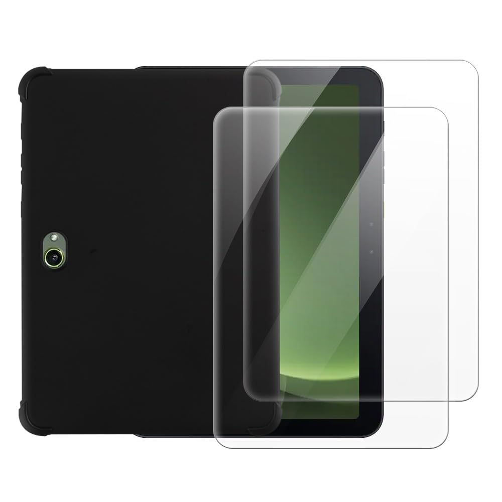 Funda Samsung Tab Active 4 Pro LTE 5G 10.1 2022 cristal templado negro 8