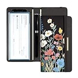Diseño único: el distintivo diseño de flores eleva la textura general del soporte para cheques, presentando un aspecto excepcionalmente grandioso y elegante. Adecuado para una variedad de ocasiones, combina moda con sofisticación, lo que te permite localizar artículos rápidamente dentro de tu bolso.