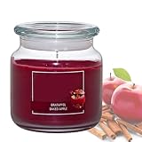 ✅ Olor: el agradable aroma invernal de manzana asada recuerda a las dulces manzanas frescas como en el mercado de Navidad. Experiencia de fragancia inolvidable garantizada