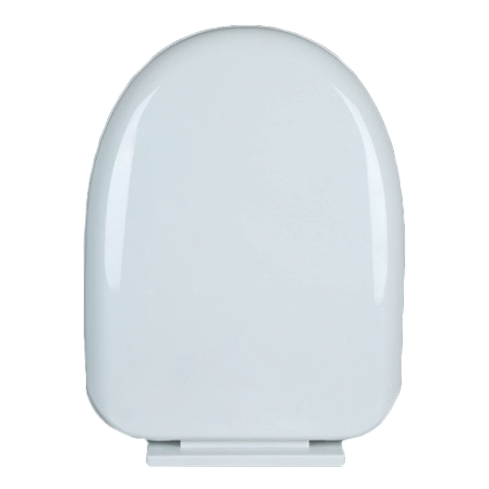 Dxpsxjl One Color White Elongated Plastic Toilet Seat, Slow Close Quiet Cover With Adjustable Hinges, Regular Residential Or Light Commercial Use, White, Elongated, Slow, Quiet, Toilet, Close, Seat, Plastic