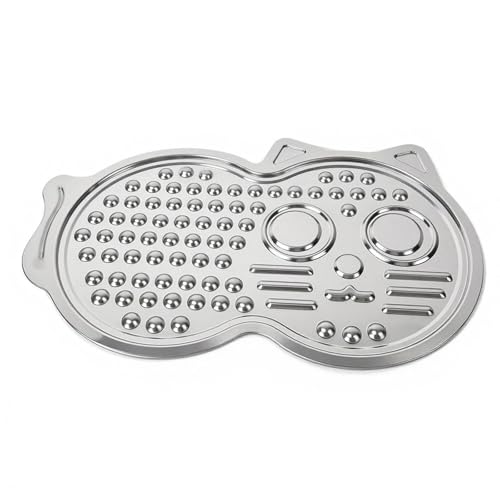 Gamelle slow feeder haut de gamme en acier inoxydable pour chat