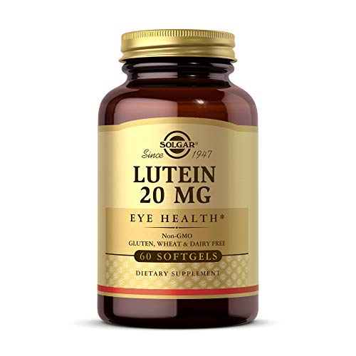 Solgar Lutein 20 mg, 60 Softgels - Contains FloraGLO Lutein - Non-GMO - image 1