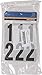Hillman 843445 Reflective Adhesive Mailbox Number Pack, 3